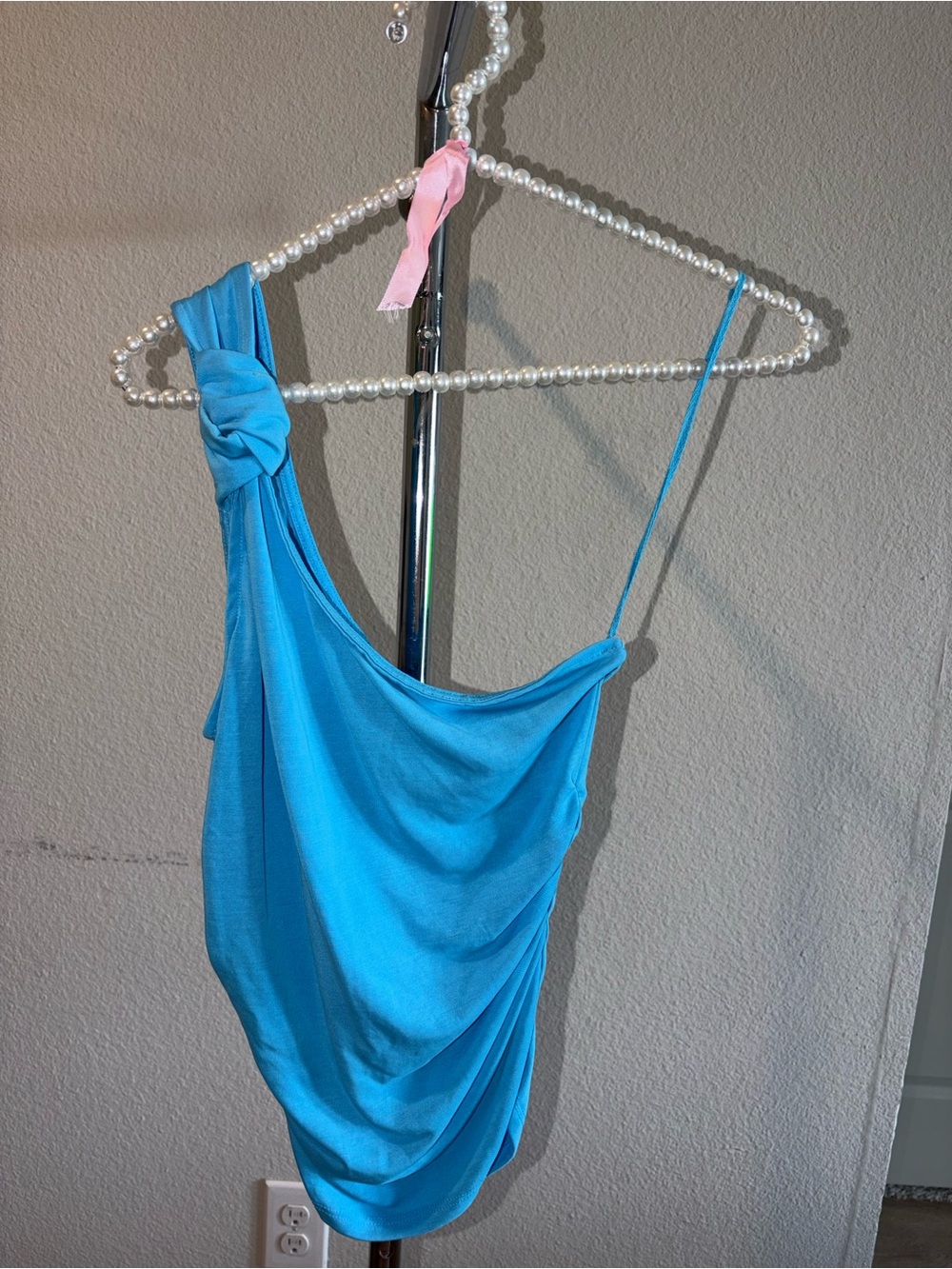 Free People Laguna One Shoulder Ruched Top